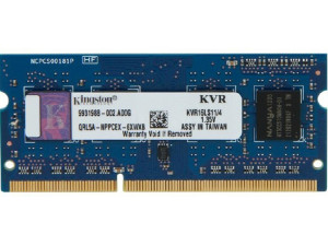 Памет за лаптоп DDR3L 4GB PC3L-12800 KVR16LS11/4 Kingston (нова)